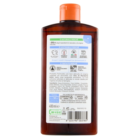 I Provenzali Bagnodoccia Erboristico Mandorle Dolci Vellutante 400 ml